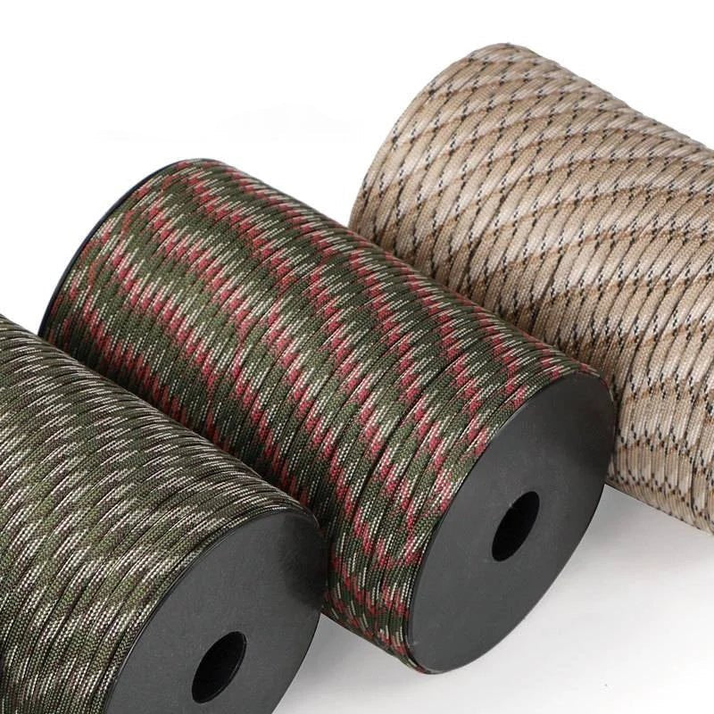 100m Military-Grade Paracord - 550lb Strength Versatile Outdoor Rope