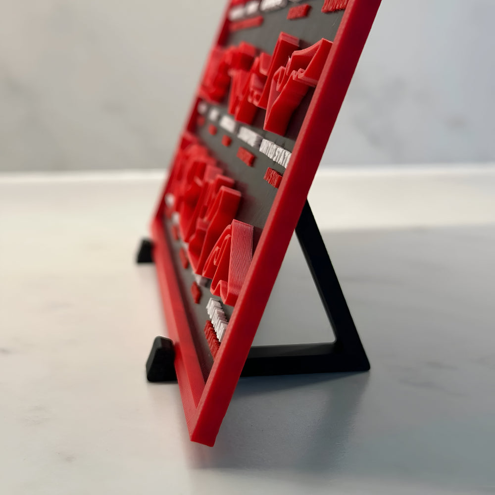 2026 Motorsport Circuit Wall Calendar for Stylish Spaces