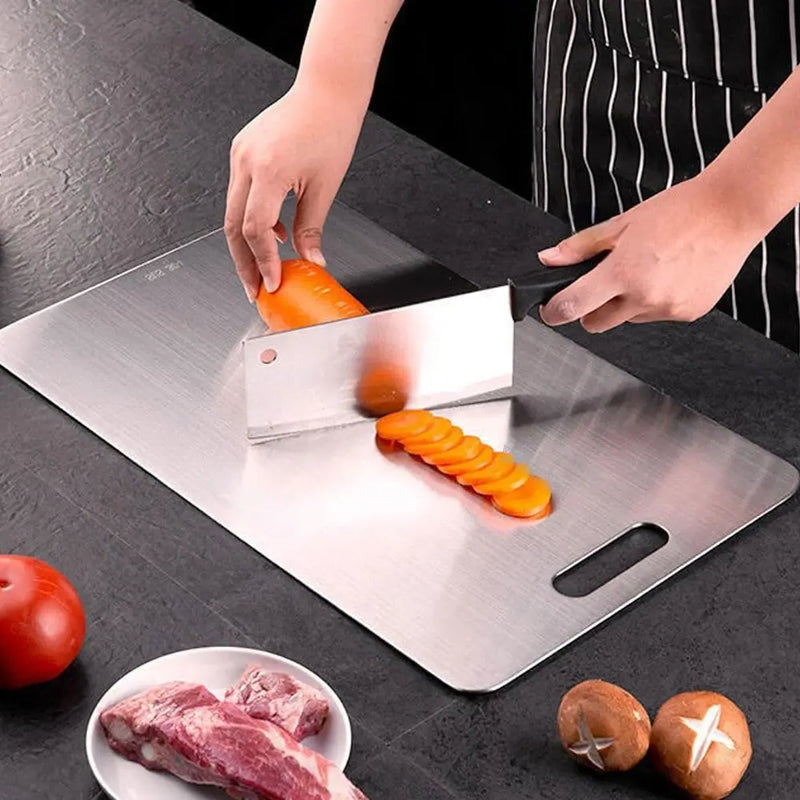 Chopping Board for Kitchen Made of Titanium