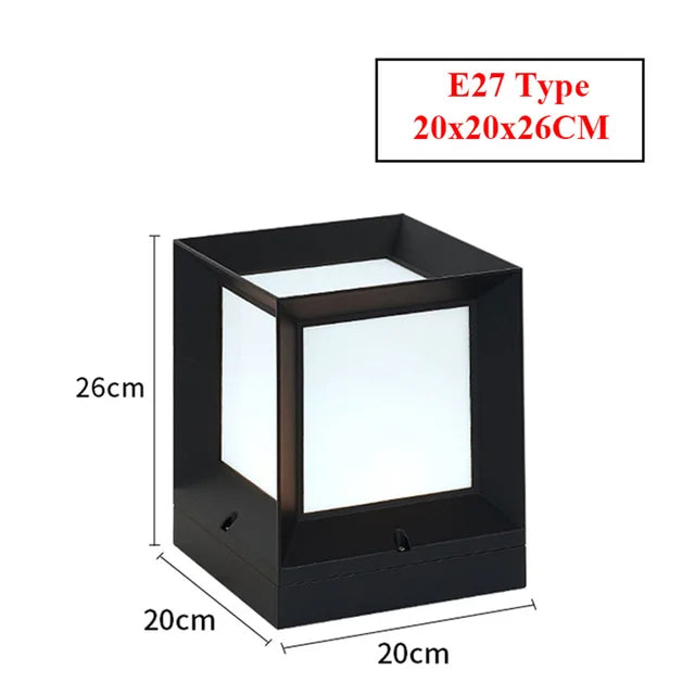 Taavita - Outdoor LED Pillar Light for Elegant and Safe Illumination