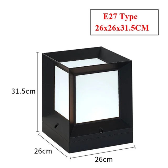Taavita - Outdoor LED Pillar Light for Elegant and Safe Illumination