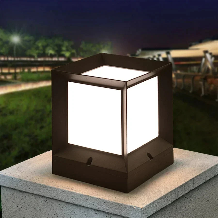 Taavita - Outdoor LED Pillar Light for Elegant and Safe Illumination