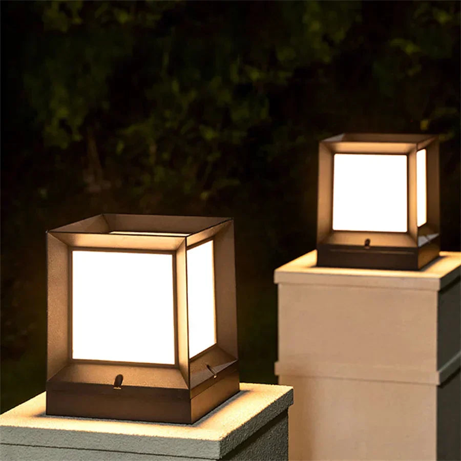 Taavita - Outdoor LED Pillar Light for Elegant and Safe Illumination