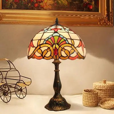 Artisan Crystal Desk Lamp in Vintage Design for Any Space