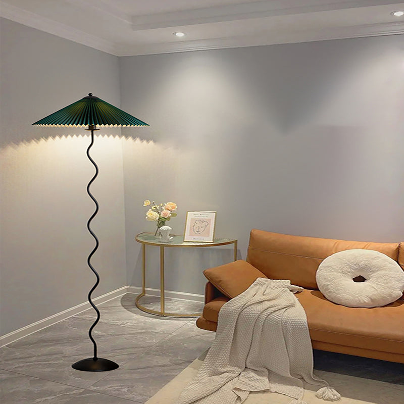 Taavita Floor Lamp "Taavita" – Foldable Lampshade in Elegant Design with Exquisite Details