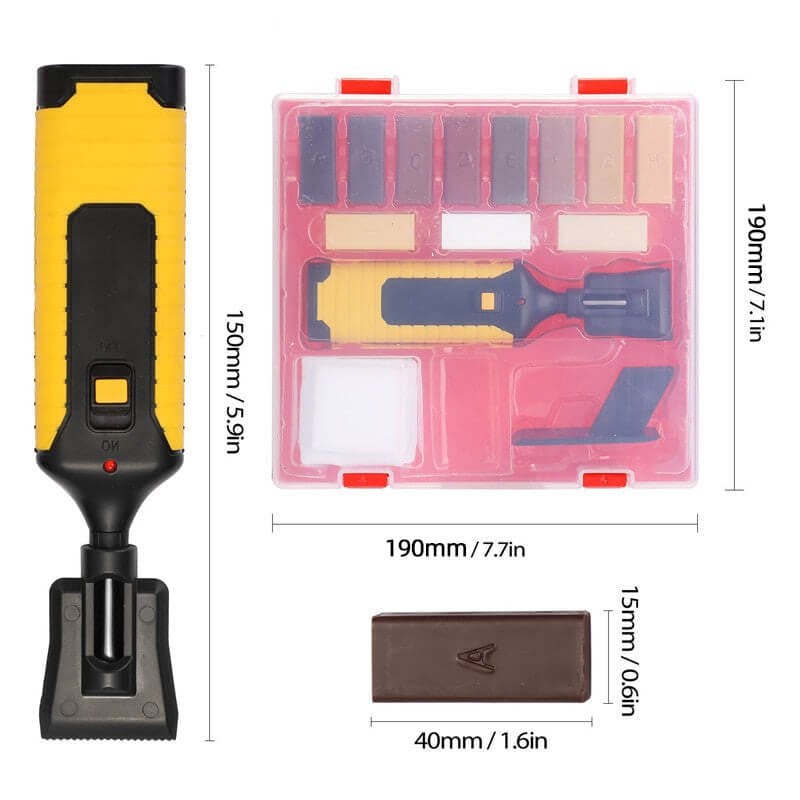 DIY Wooden Surface Restorer with Custom Color Matching for Furniture and Floors