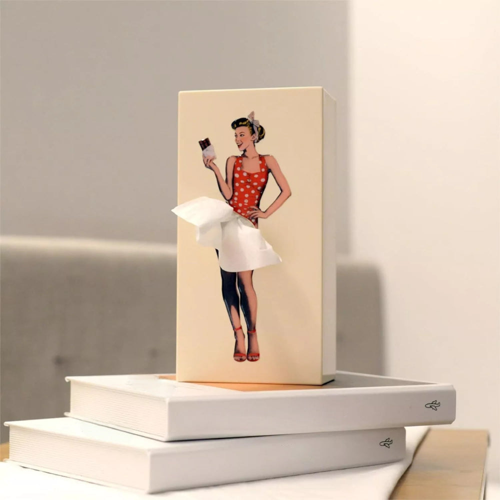 Charming Dance-Inspired Tissue Box Holder for Any Room