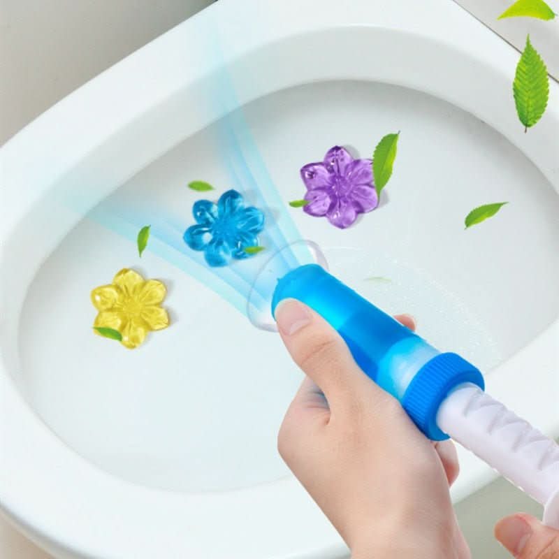 FloraFresh Dual Toilet Cleaner & Air Revitalizer with Lasting Scent