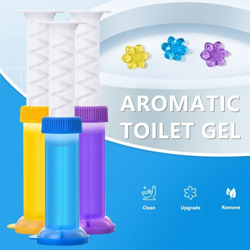 FloraFresh Dual Toilet Cleaner & Air Revitalizer with Lasting Scent