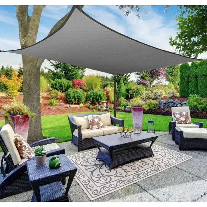 SkyGuard Outdoor Canopy for Sun and Rain Protection