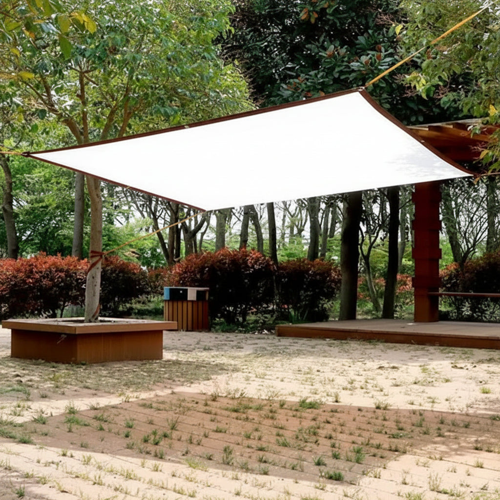 All-Season UV Shield and Rain Canopy for Outdoor Use