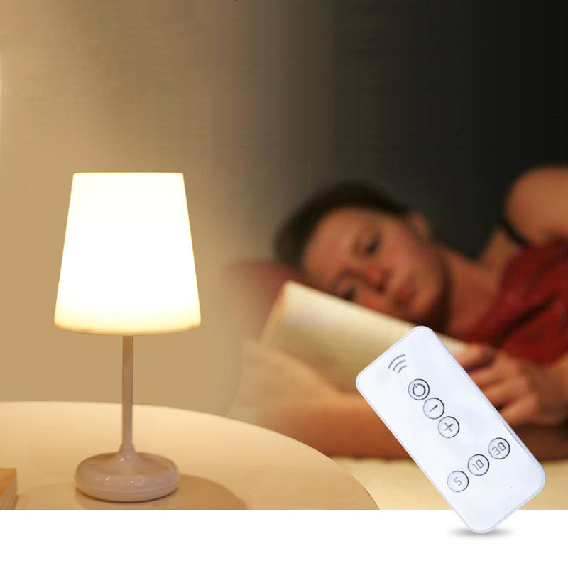 Smart Touch LED Desk Lamp with Remote and Adjustable Lighting