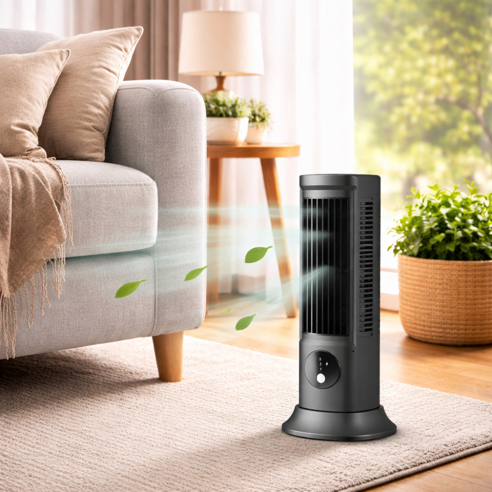 Slimline Airflow Tower Fan for Enhanced Room Comfort