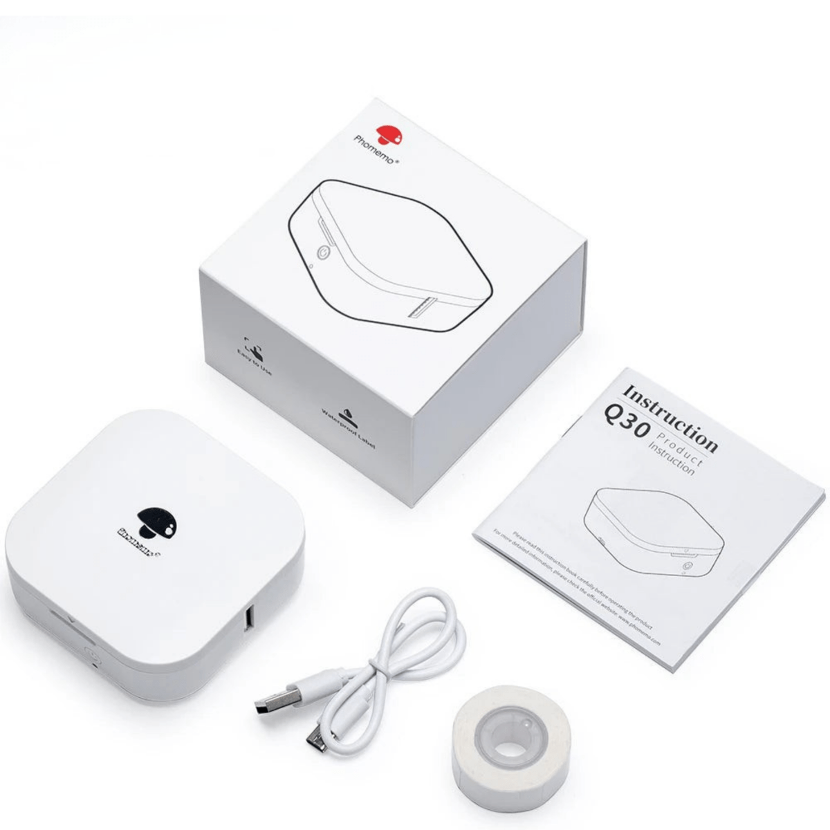 PocketPro Wireless Thermal Label Maker with Rechargeable Battery