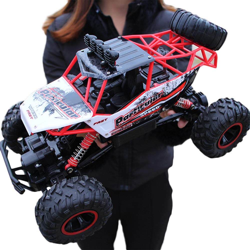 4WD Remote Control Monster Truck with Shock Absorbers for Off-Road Fun