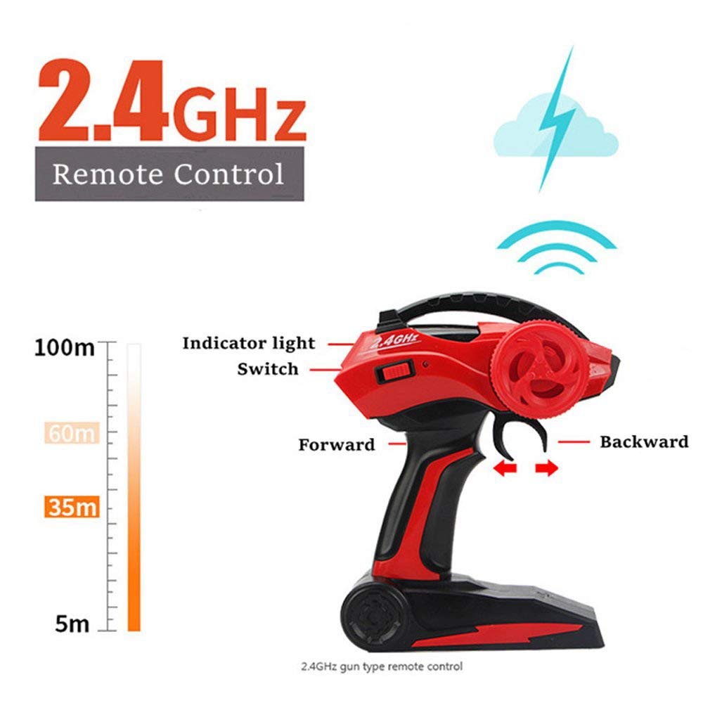 4WD Remote Control Monster Truck with Shock Absorbers for Off-Road Fun