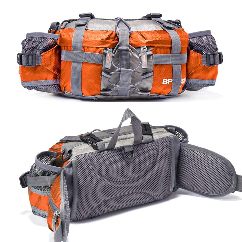 Hiking Hip Bag with Adjustable Belt and Waterproof Feature for Easy Use