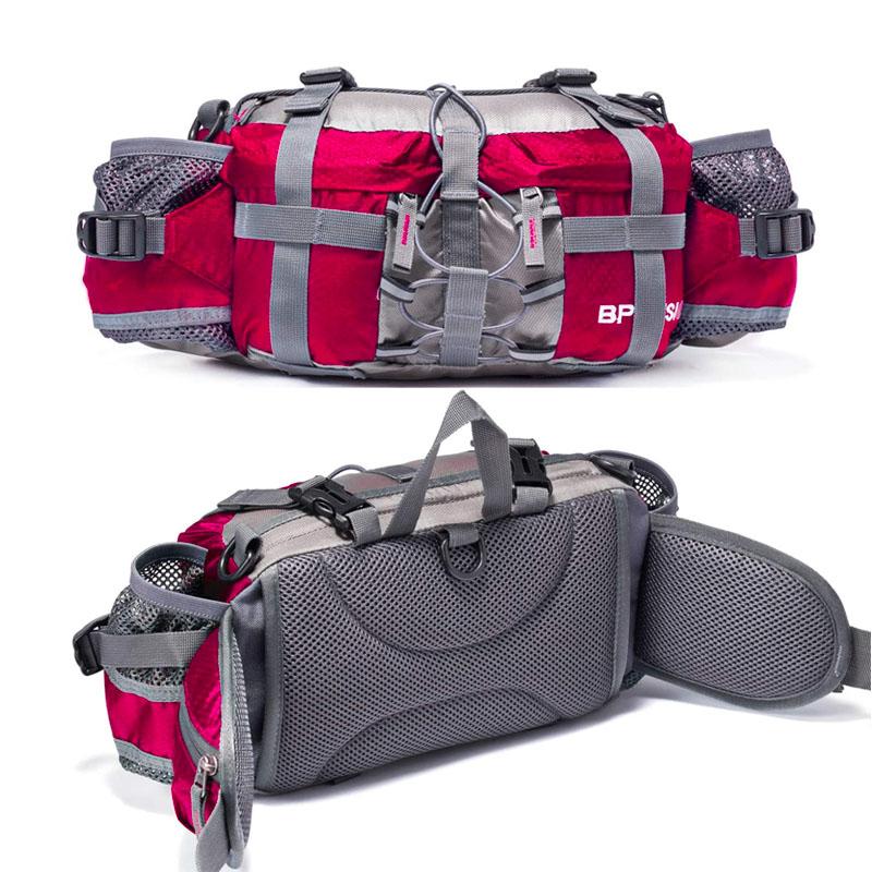 Hiking Hip Bag with Adjustable Belt and Waterproof Feature for Easy Use