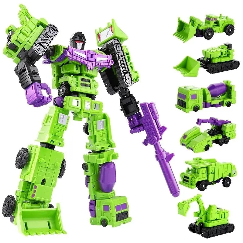 6-in-1 Action Figure Toy with Sturdy Build for Engaging Kids' Play