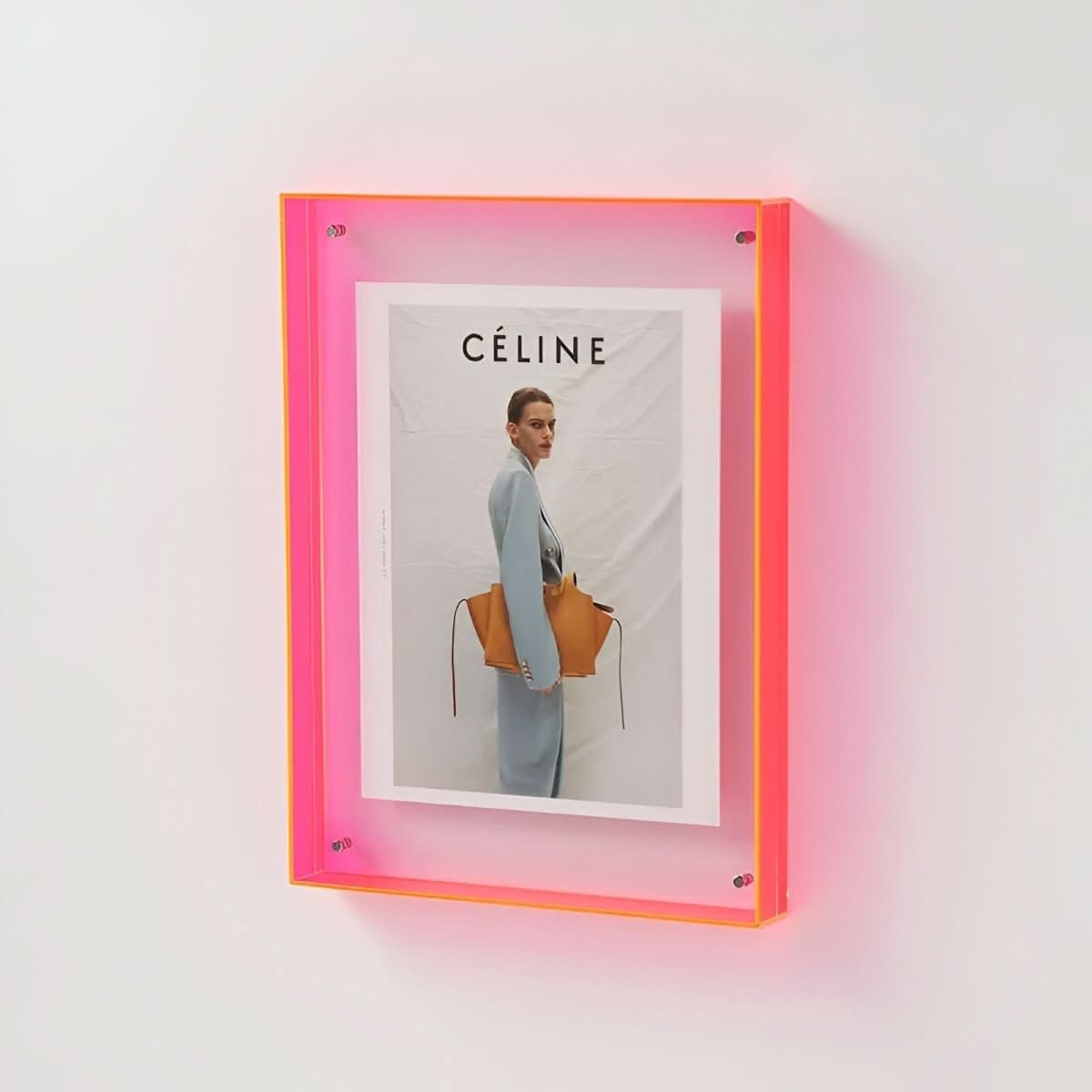 CrystalView Modern Acrylic Photo Frame for Elegant Displays
