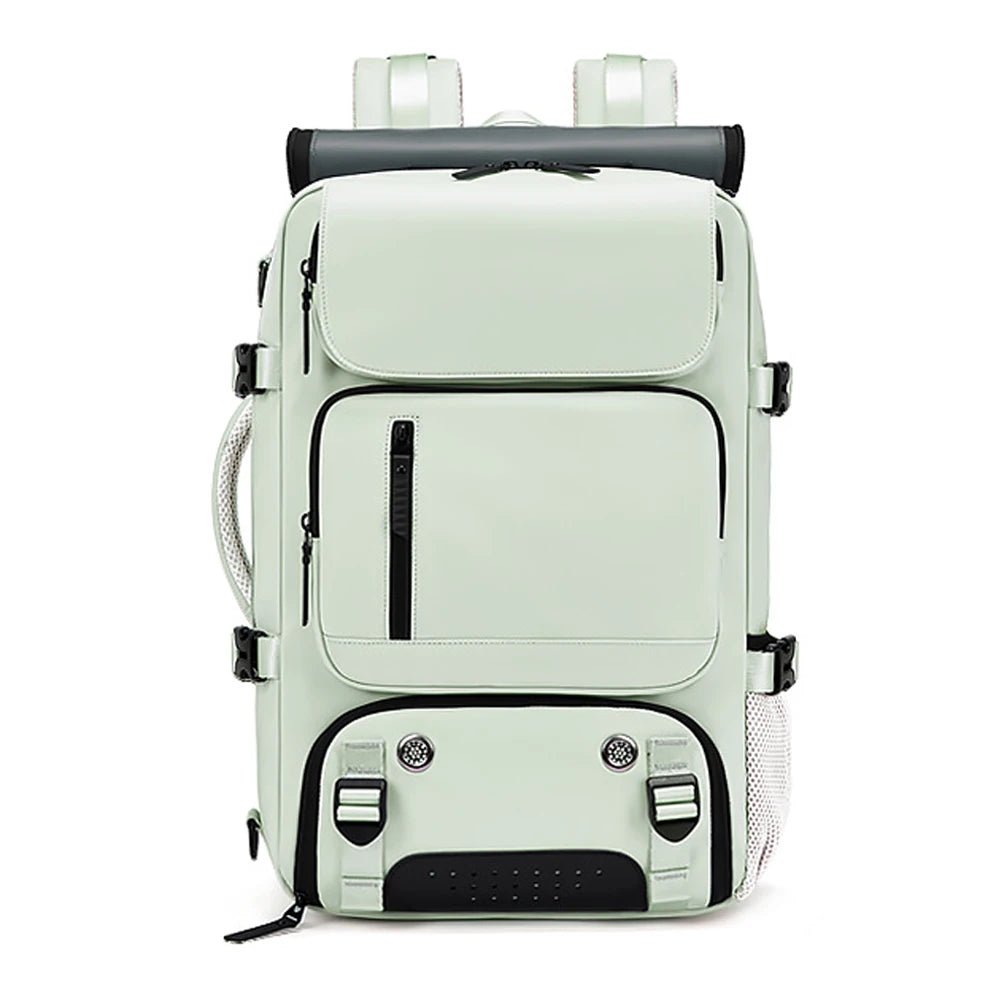 Waterproof Backpack for Travel with USB Port and Shoe Storage Compartment