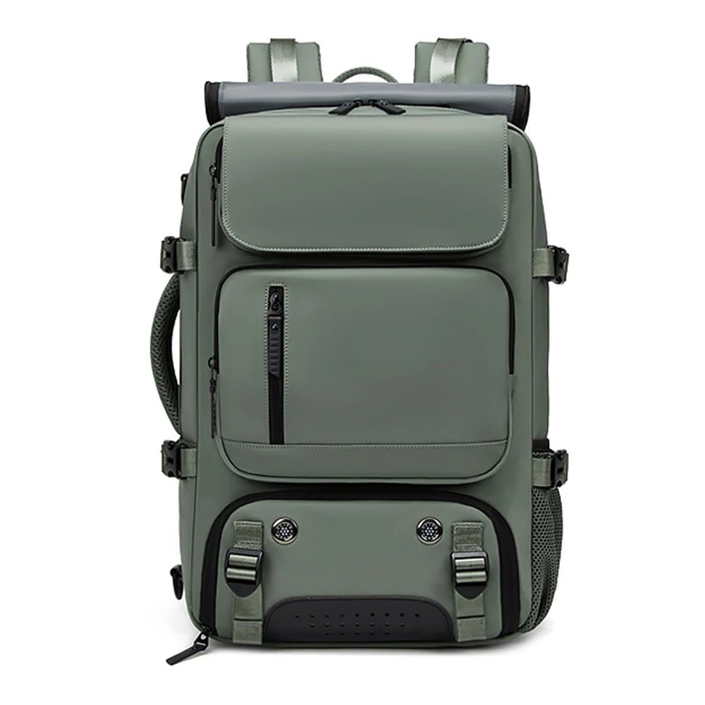 Waterproof Backpack for Travel with USB Port and Shoe Storage Compartment