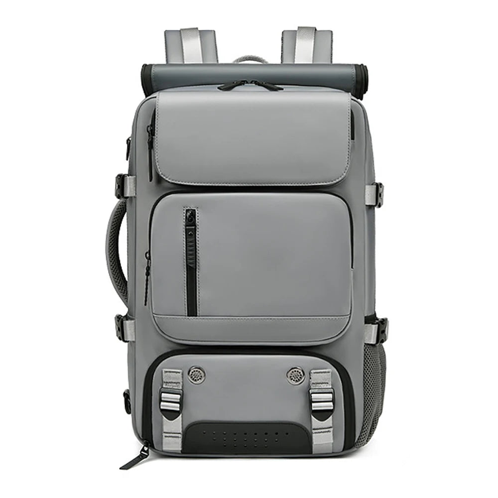 Waterproof Backpack for Travel with USB Port and Shoe Storage Compartment