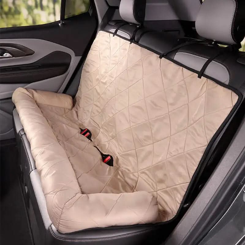 Waterproof Pet Backseat Lounge for Comfortable Car Travel
