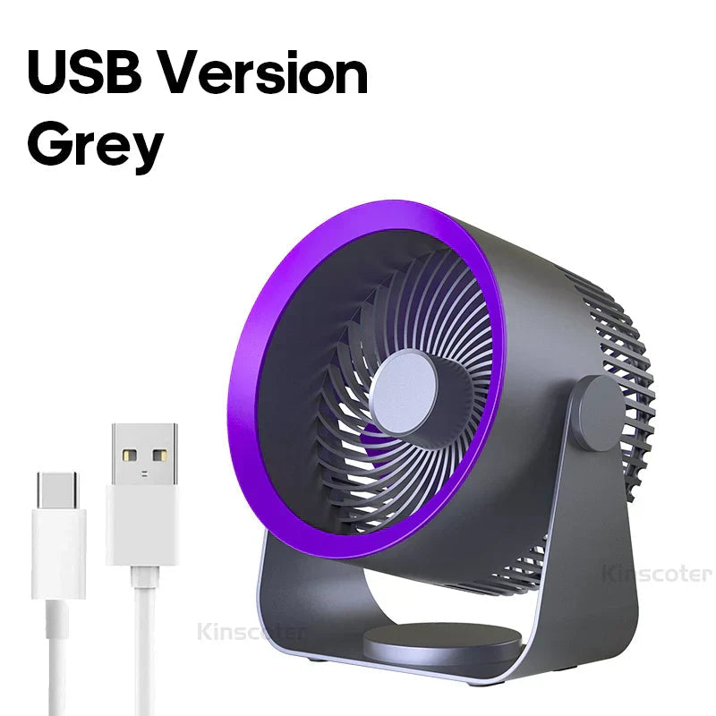 Compact USB-Powered Handheld Fan – Quiet Personal Cooling Device