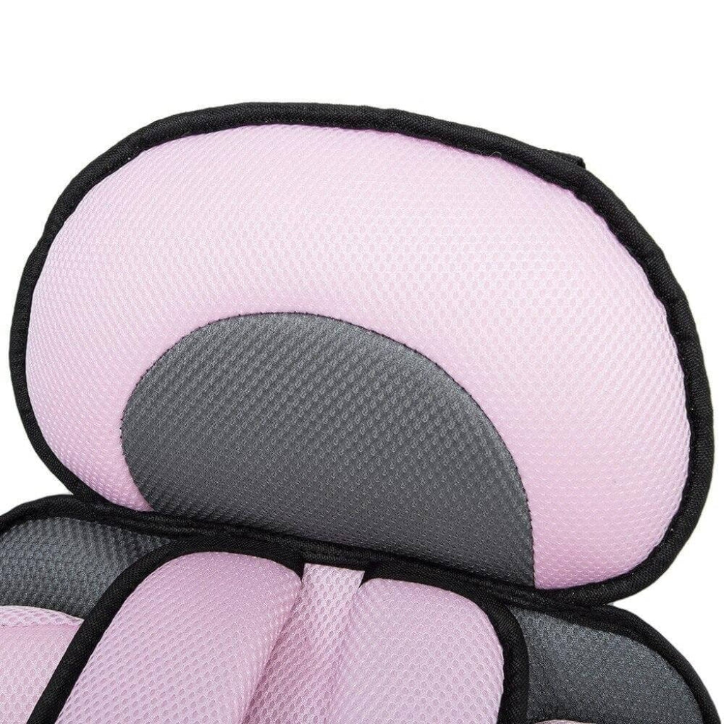 Portable Car Seat Booster with 5-Point Harness – Foldable for Travel