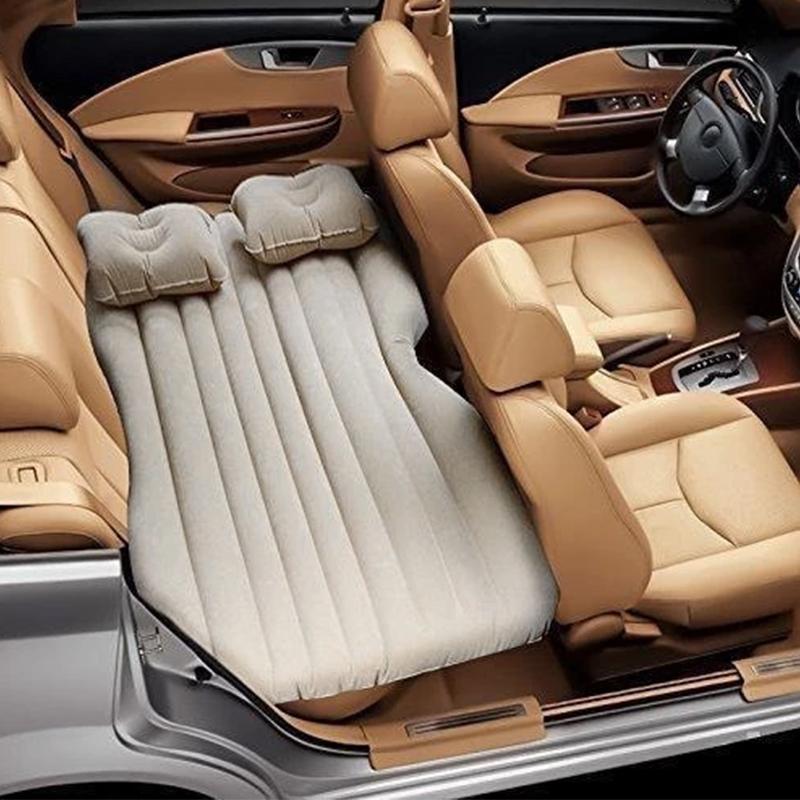 Portable Self-Inflating Car Mattress for Travel - Quick Inflation Sleep Pad