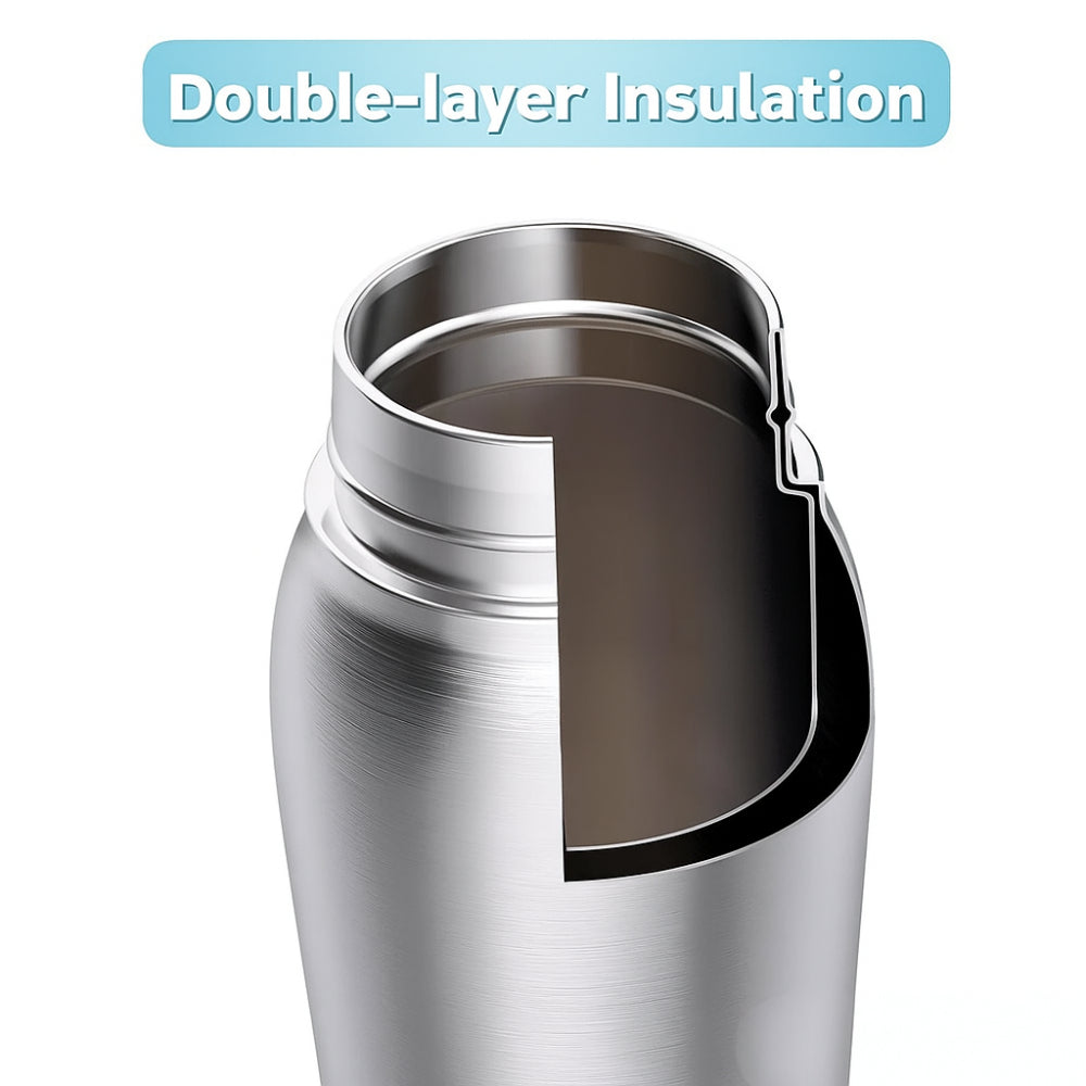 Insulated Portable Dog Water Bottle – Leak-Proof Dispenser for Travel