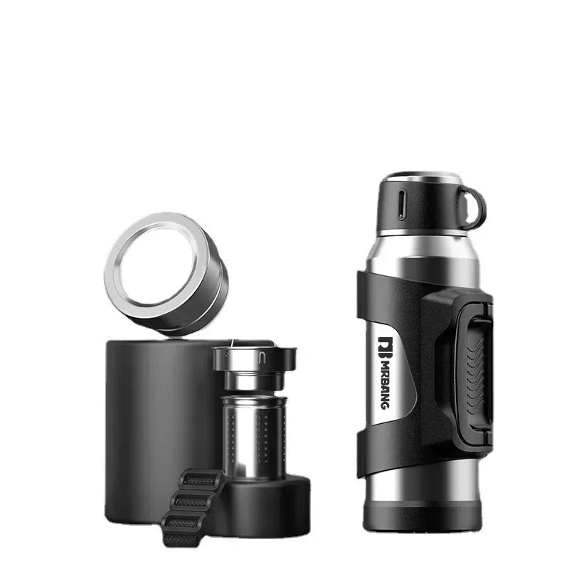 Stainless Steel Insulated Flask for Travel and Hiking - Hot & Cold Drinks