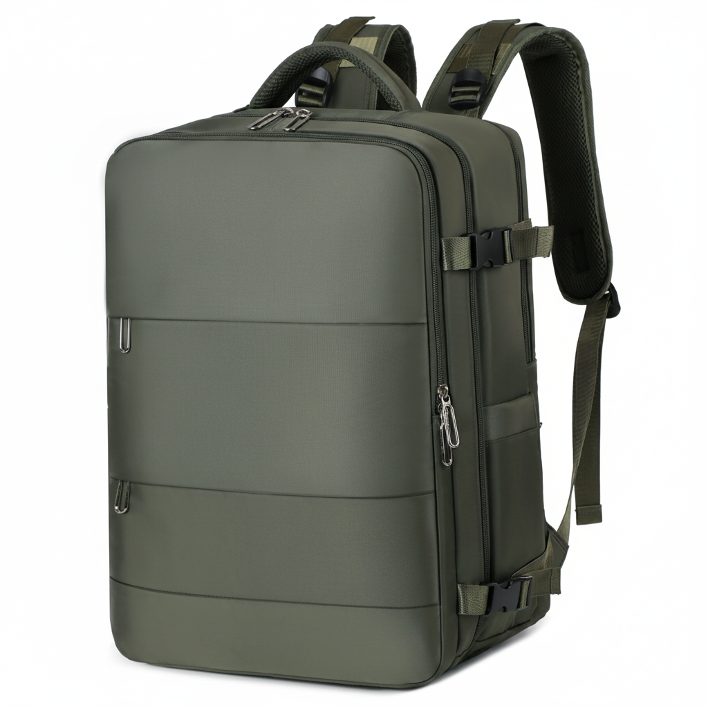 Compression Backpack Set for Travel | Durable Material & Space-Saving Design