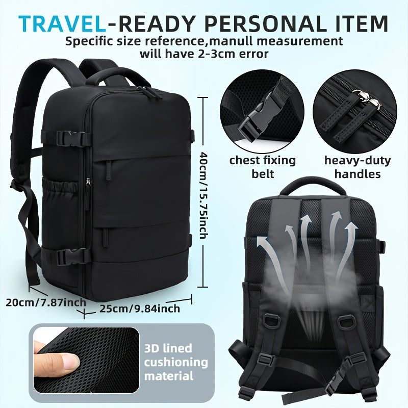 Compression Backpack Set for Travel | Durable Material & Space-Saving Design