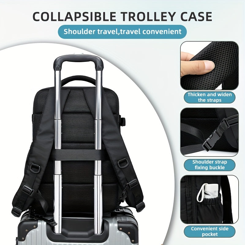 Compression Backpack Set for Travel | Durable Material & Space-Saving Design