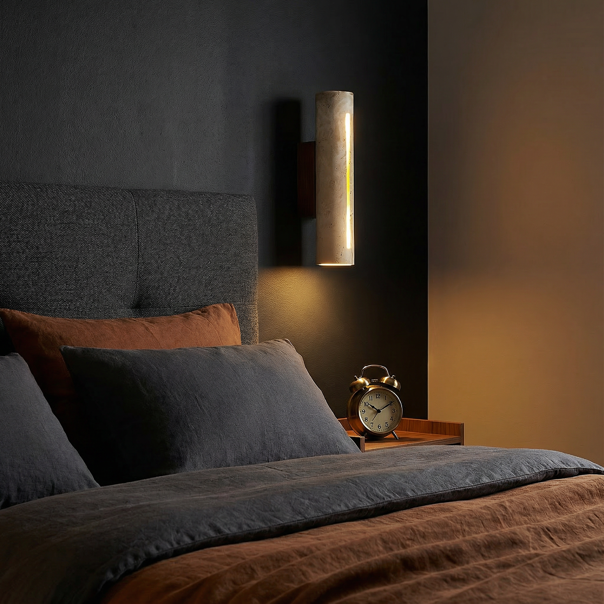 LuxeGlow Natural Wall Light for Soothing Ambiance