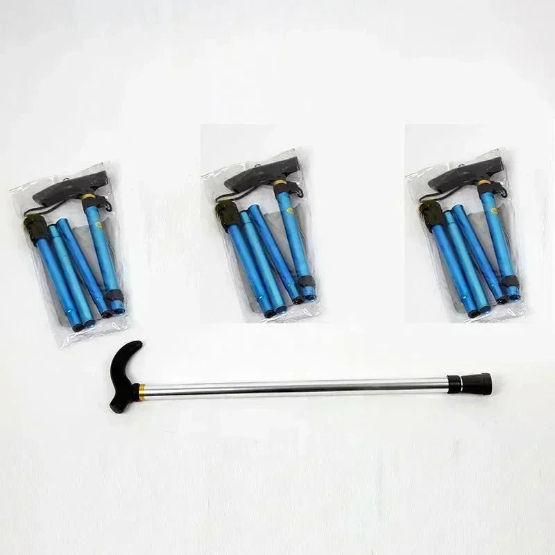 Adjustable Lightweight Aluminum Hiking Pole - 5 Height Settings for Outdoors