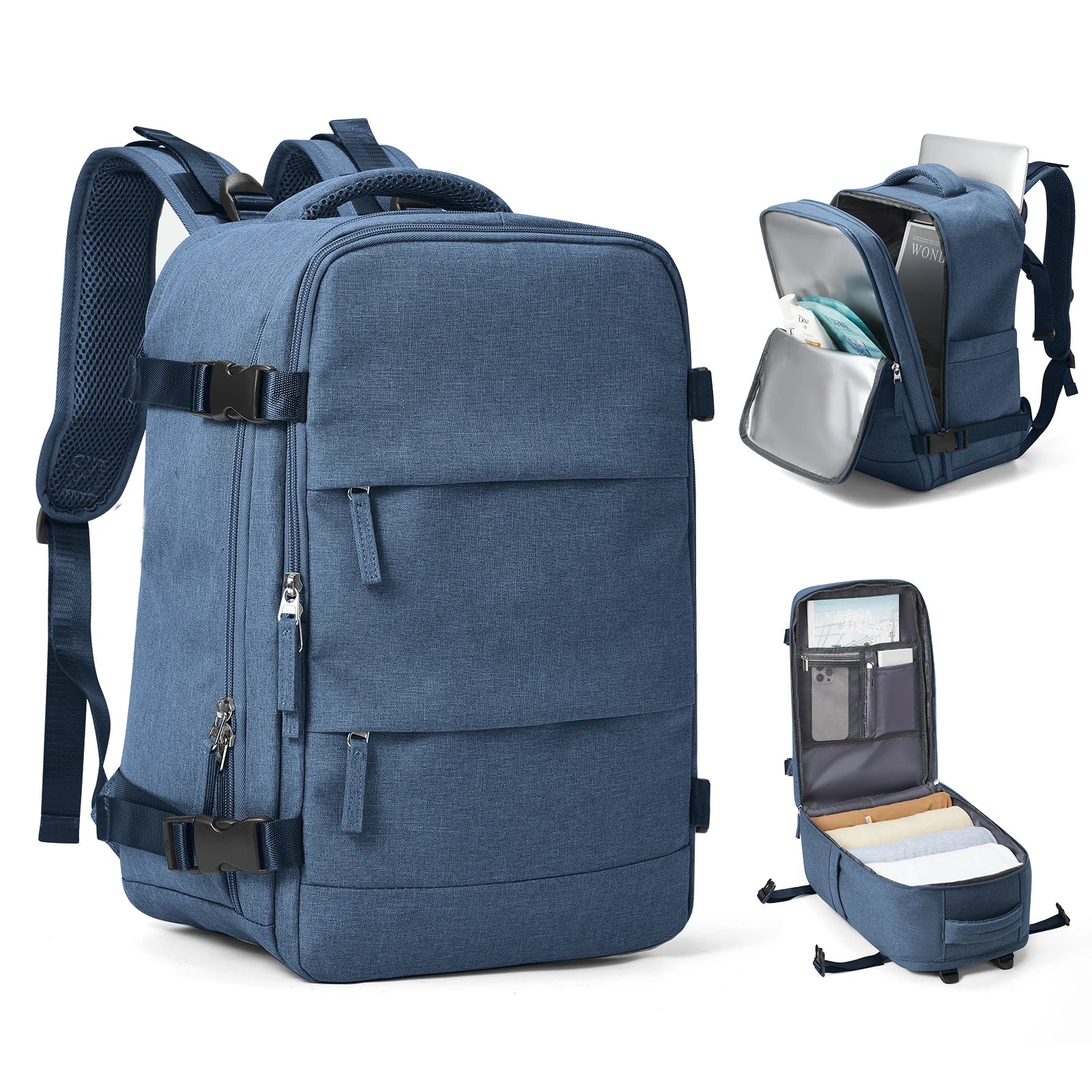 Waterproof Travel Backpack with Laptop Compartment for Active Use