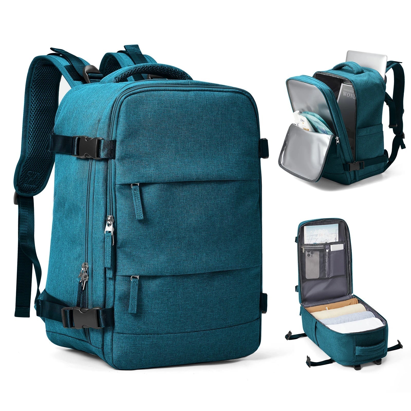 Waterproof Travel Backpack with Laptop Compartment for Active Use