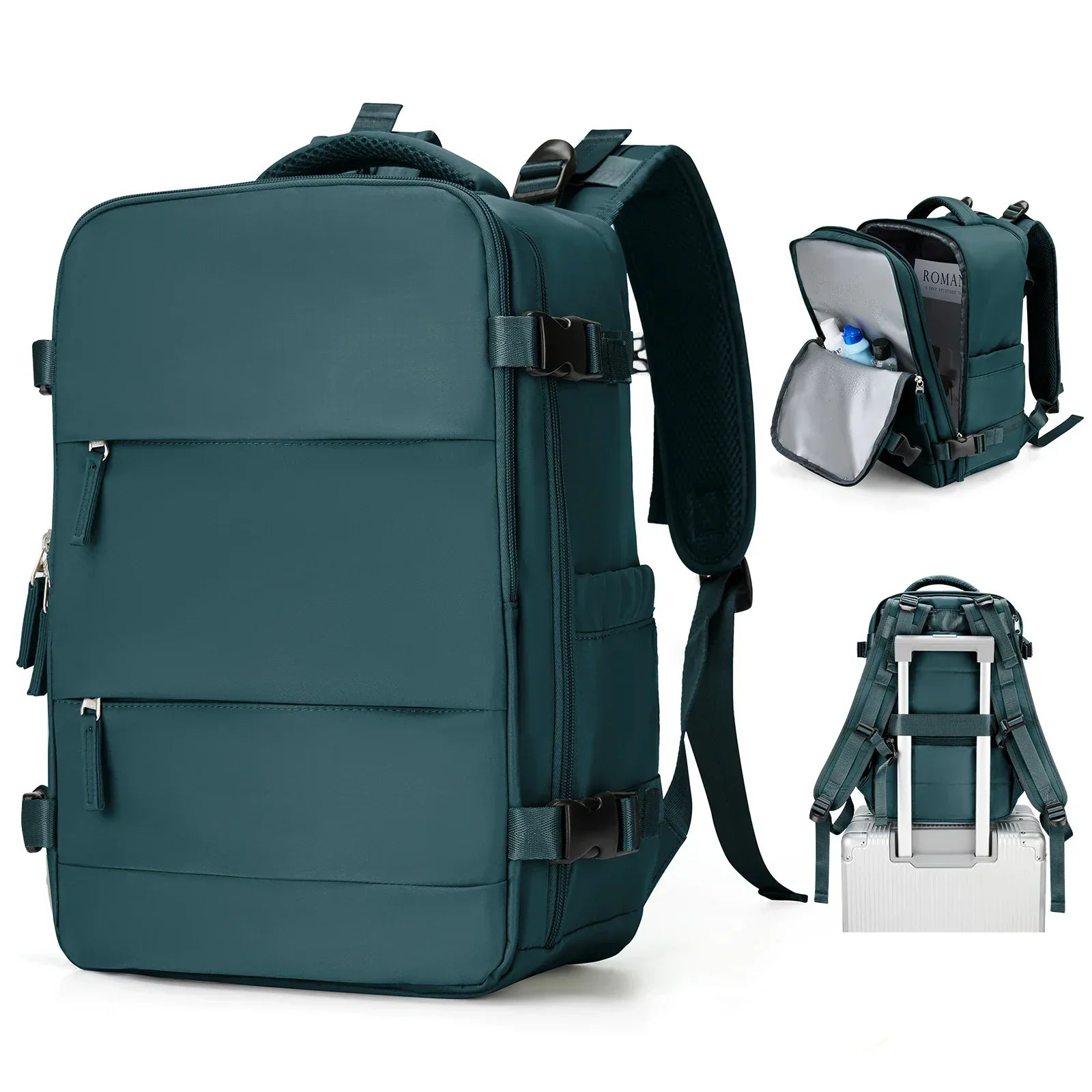 Waterproof Travel Backpack with Laptop Compartment for Active Use
