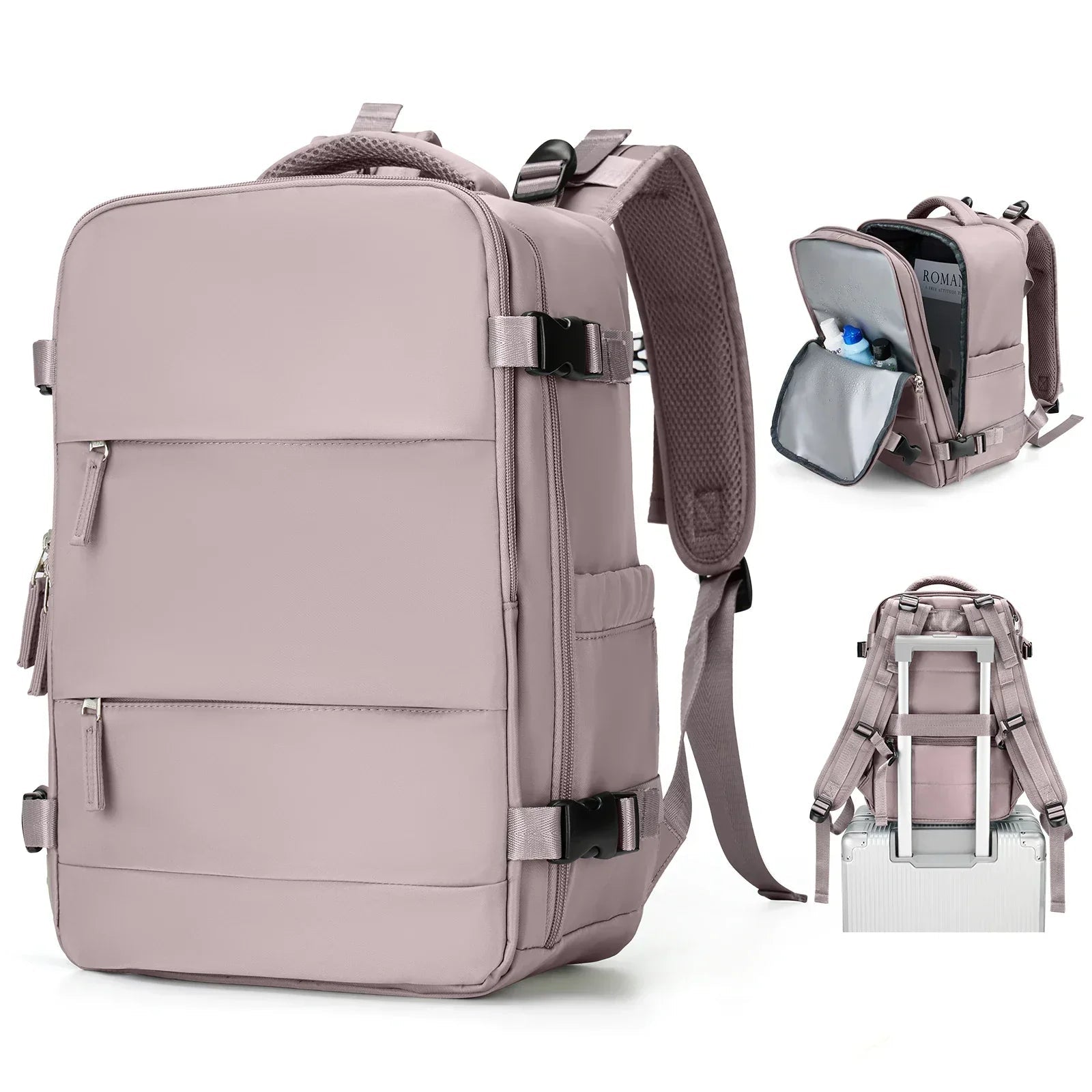 Waterproof Travel Backpack with Laptop Compartment for Active Use