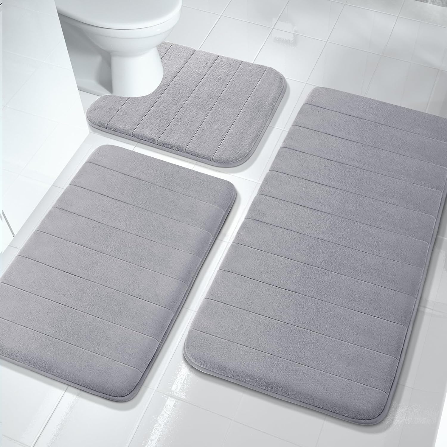 Taavita | Soft & Non-Slip Bathroom Mat Set