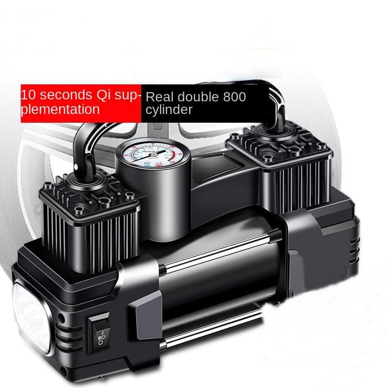Compact High-Pressure Air Pump – Quick Inflator for Tires and Inflatables
