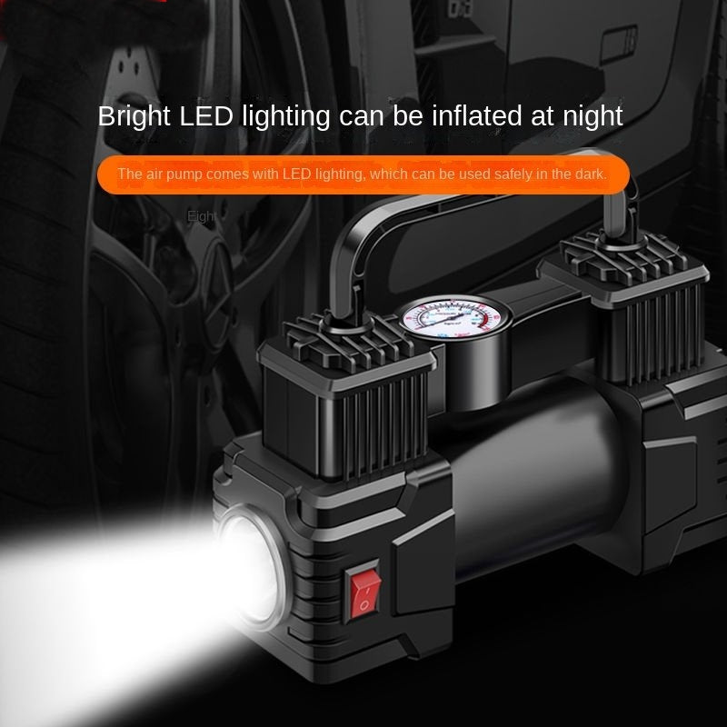 Compact High-Pressure Air Pump – Quick Inflator for Tires and Inflatables