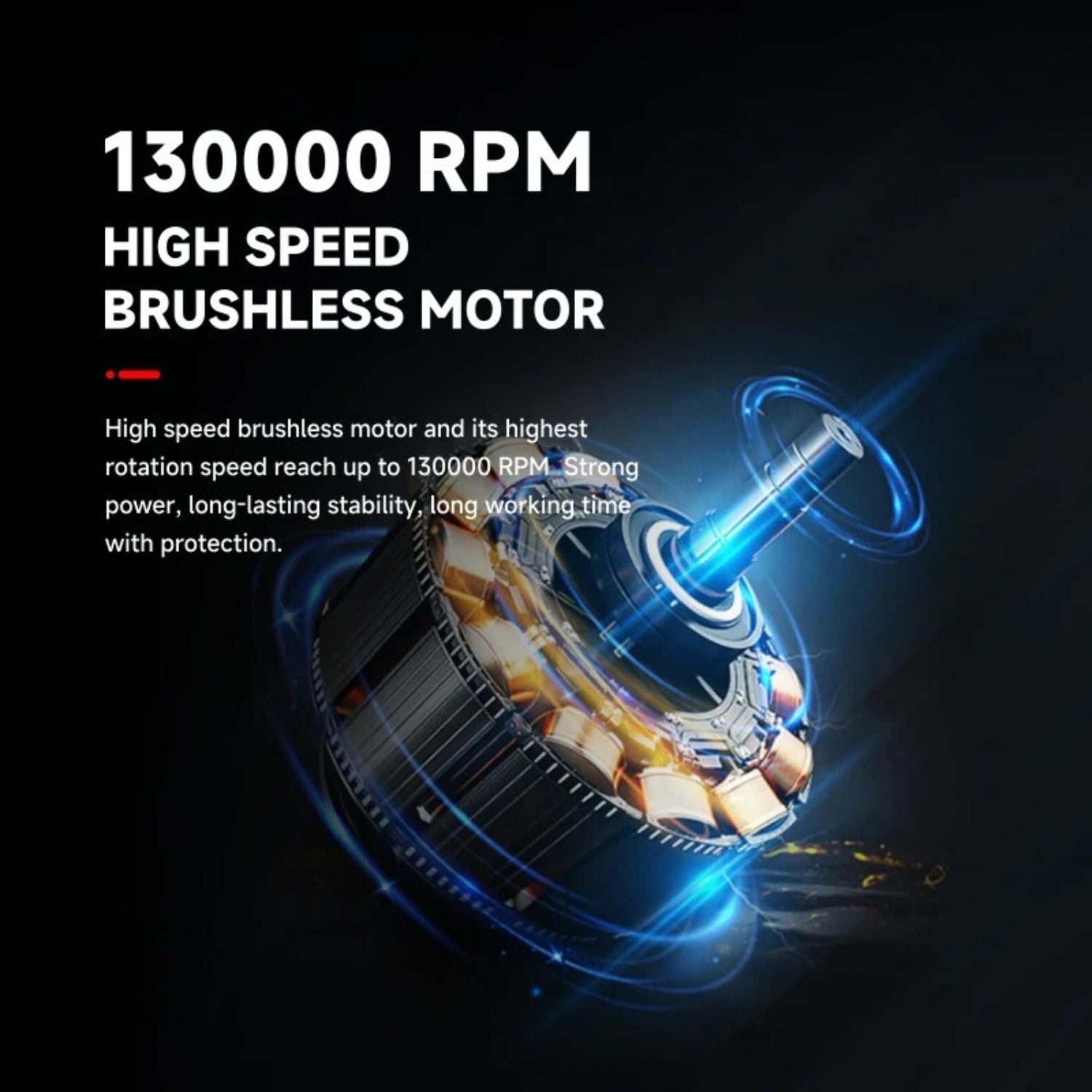 Compact Mini Jet Fan - High-Speed Motor for Versatile Applications