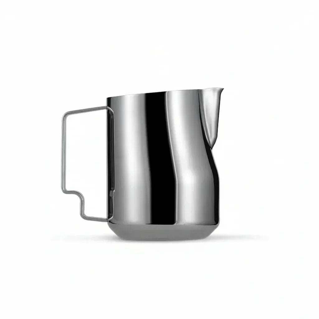 VelvetPour Stainless Steel Milk Pitcher for Perfect Foam and Art