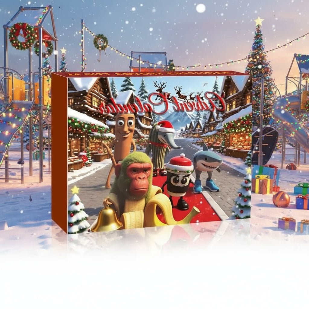 Magical Countdown Advent Calendar for Kids with 24 Surprises
