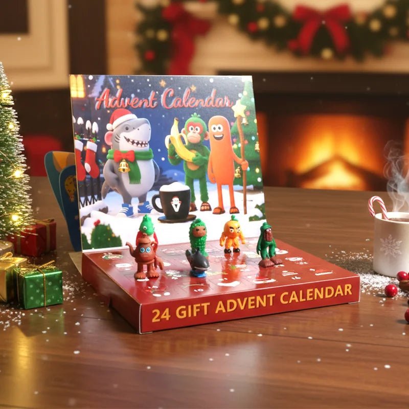 Magical Countdown Advent Calendar for Kids with 24 Surprises