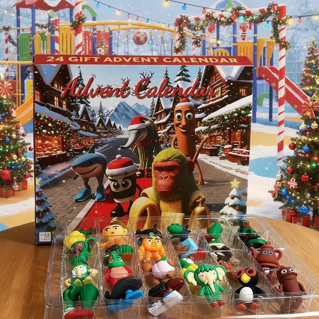 Magical Countdown Advent Calendar for Kids with 24 Surprises
